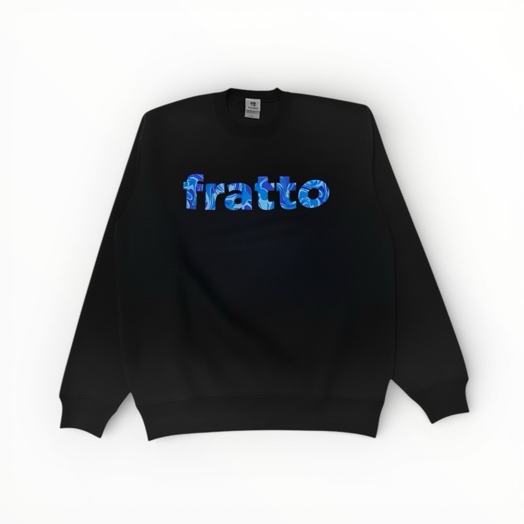 frattoオリジナル 　 マーブルトレ－ナ－　　 ブラック×ブルー