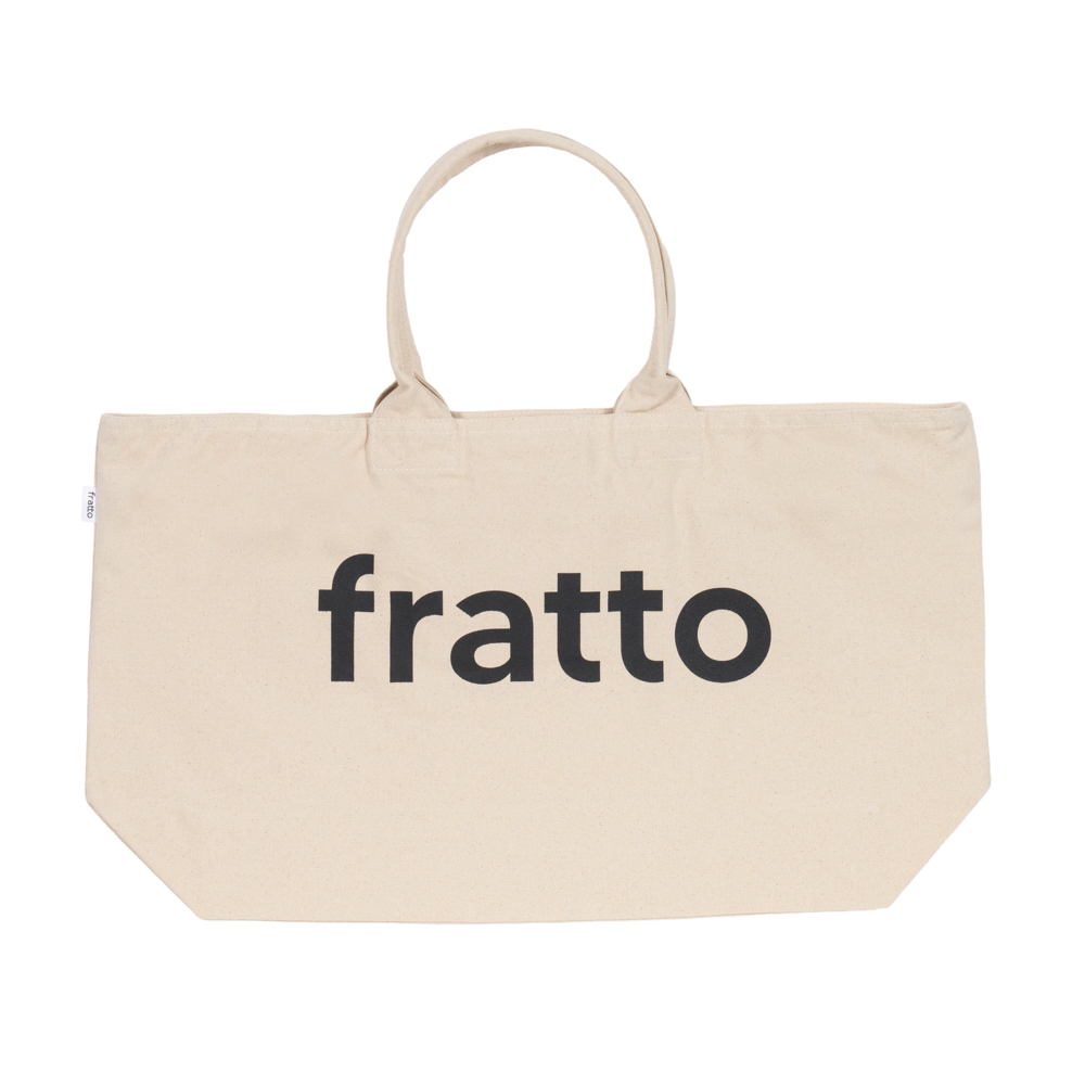 frattoオリジナル ファスナートート 　アイボリー