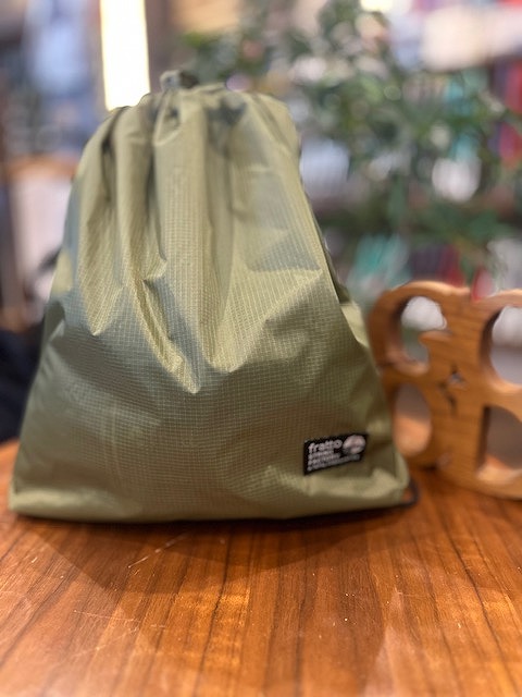 frattoオリジナル　ナップサック　カーキ