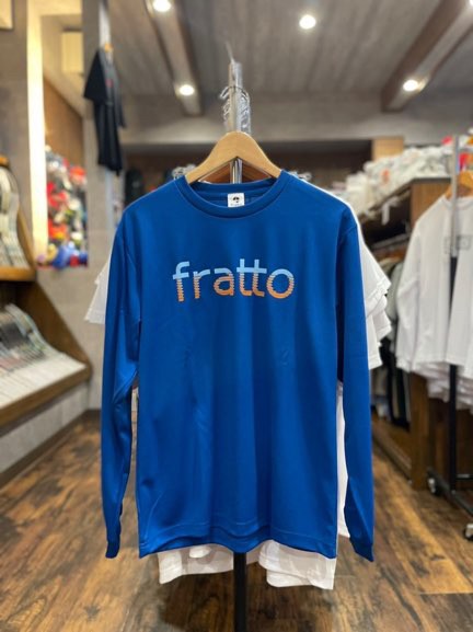 frattoオリジナル　　ロングTシャツ　　　シャドー　　ブルー