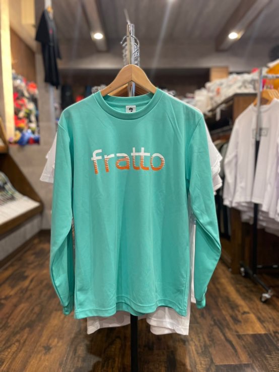 frattoオリジナル　　ロングTシャツ　　　シャドー　　エメラルド