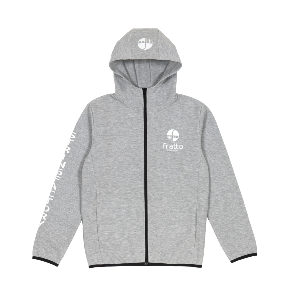 ＝ジュニア＝　frattoオリジナル　　7.7ドライパーカー　グレー