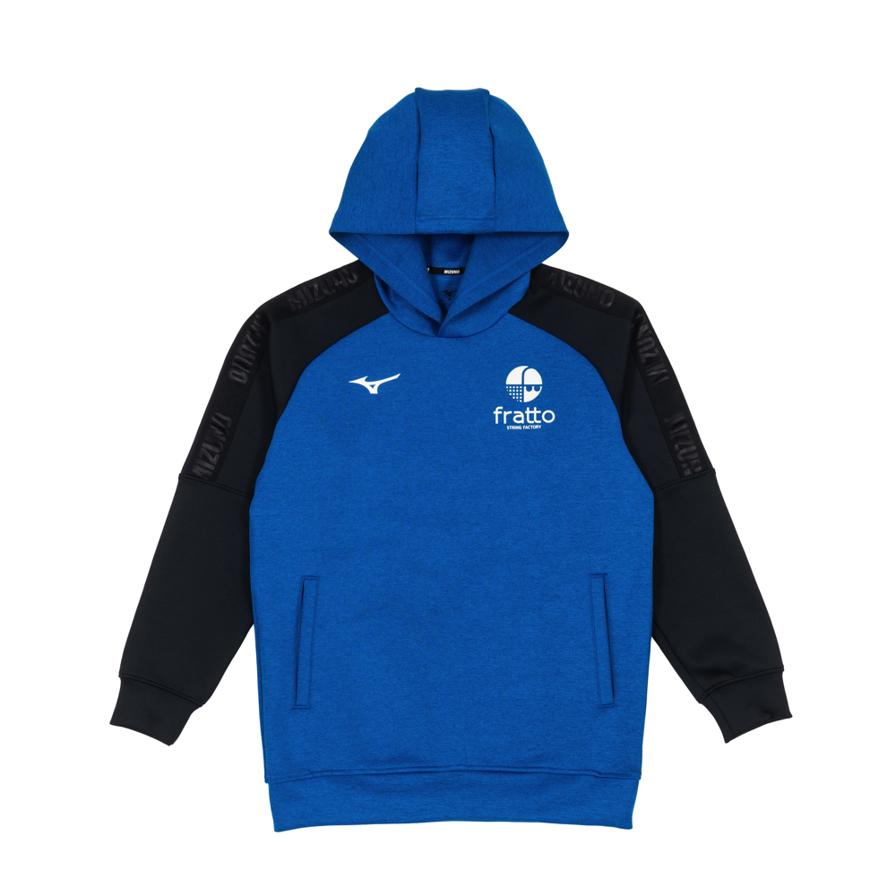 MIZUNOxfratto　　ダンボールニット　　パーカー　　　　　　ブルー