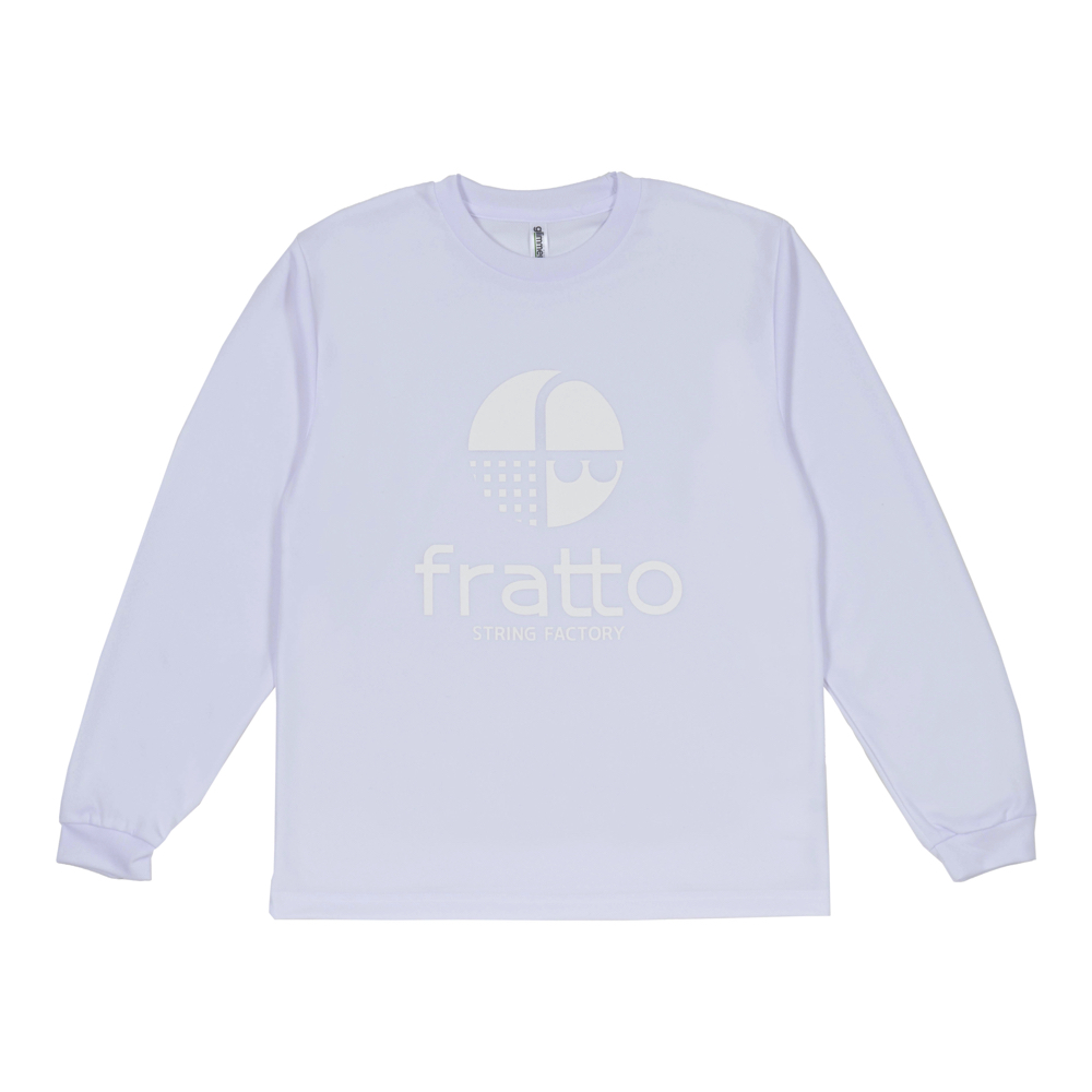 frattoオリジナル　　ロングTシャツ　　　マーク　　　　　　　ホワイト