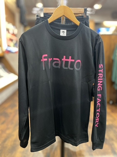 frattoオリジナル　　ロングTシャツ　　　シャドー　　ブラック