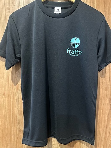 frattoオリジナル　　ワンポイントTシャツ ブラック×ミント