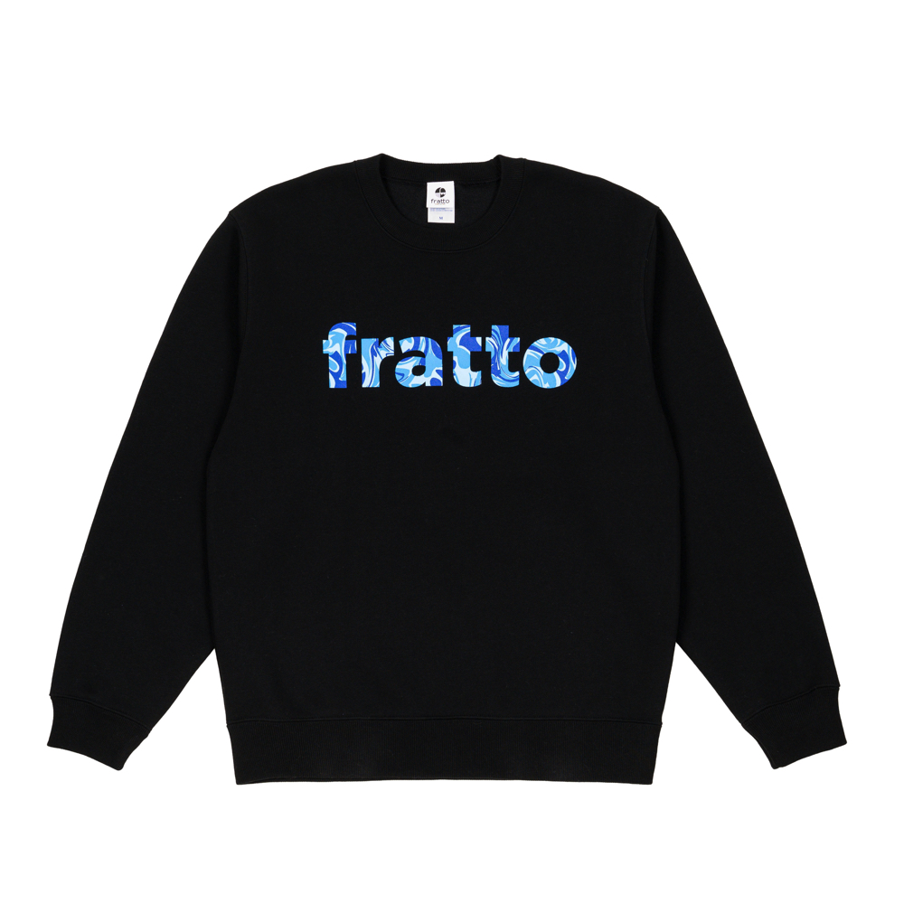 frattoオリジナル 　 マーブルトレ－ナ－　　 ブラック×ブルー