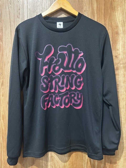 frattoオリジナル　　フリップfrattoロングTシャツ　　ブラック