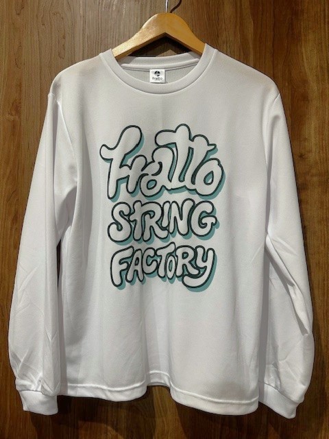 frattoオリジナル　　フリップfrattoロングTシャツ　　ホワイト