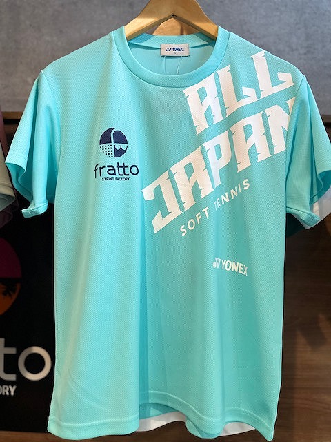 YONEXコラボ　ALL JAPAN Ｔシャツ　 ライトブルー