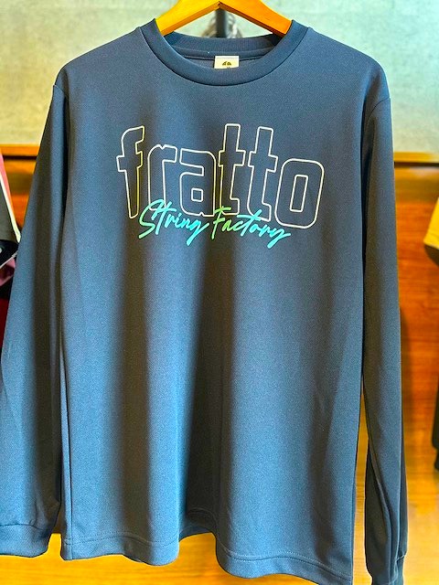 frattoオリジナル　　ロングTシャツ　サイン　ネイビー