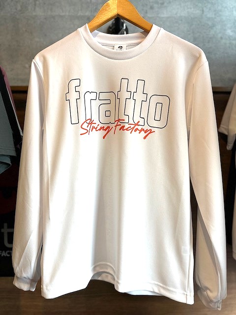 frattoオリジナル　　ロングTシャツ　サイン　ホワイト