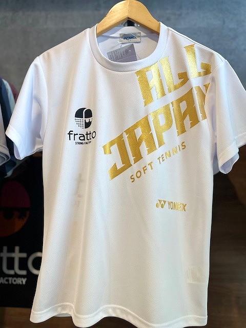 YONEXコラボ　ALL JAPAN Ｔシャツ　 ホワイト