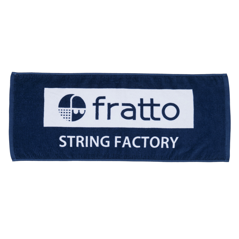 frattoオリジナル　 　スポーツタオル　　　ネイビー