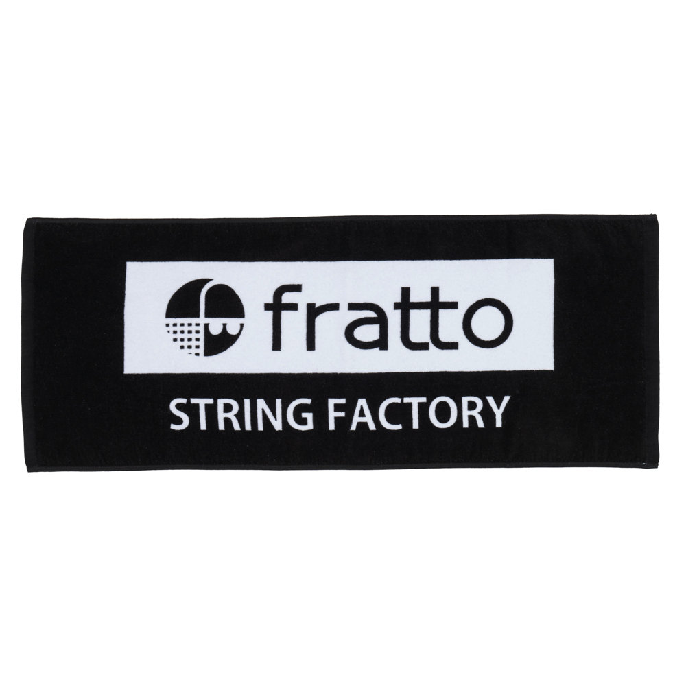 frattoオリジナル　 　スポーツタオル　　　ブラック