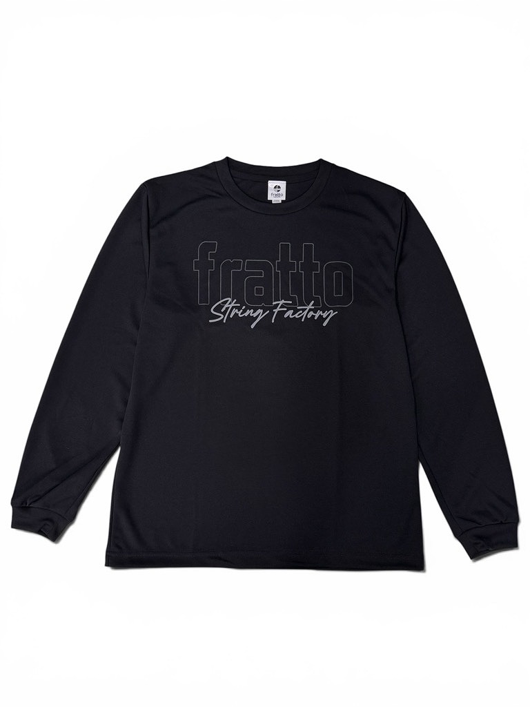 frattoオリジナル　　ロングTシャツ　サイン　《BLACK EDITION》
