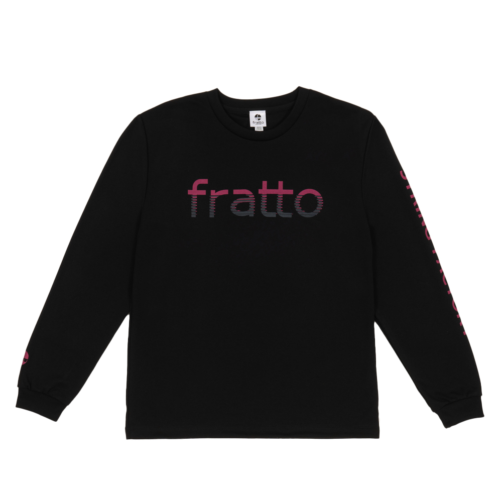 frattoオリジナル　　ロングTシャツ　　　シャドー　　ブラック