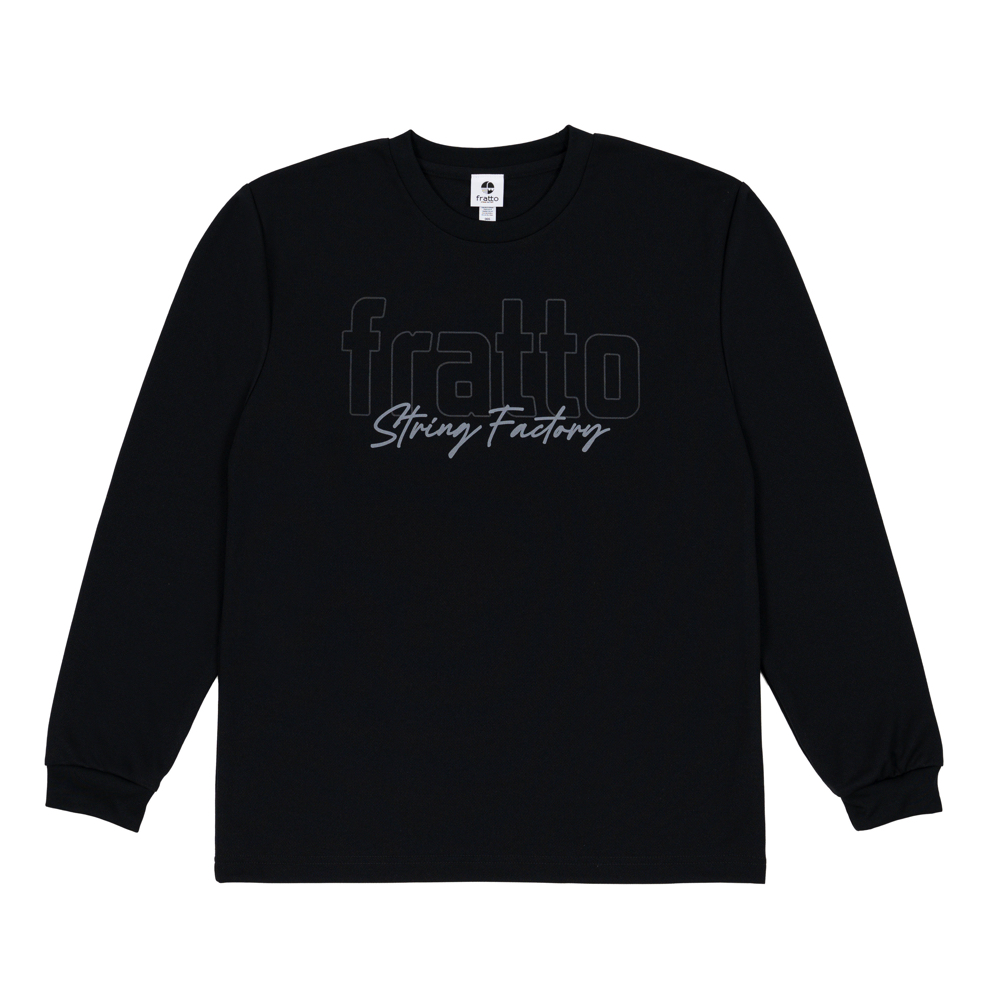 frattoオリジナル　　ロングTシャツ　サイン　《BLACK EDITION》
