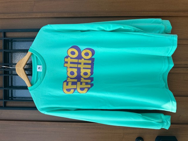 frattoオリジナル　SWEET　ロングTシャツ　エメラルドグリーン