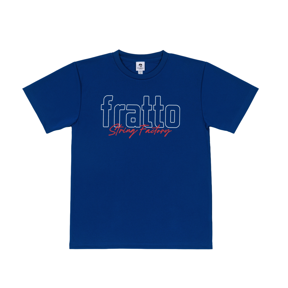 frattoオリジナル　　サインTシャツ　ブルー