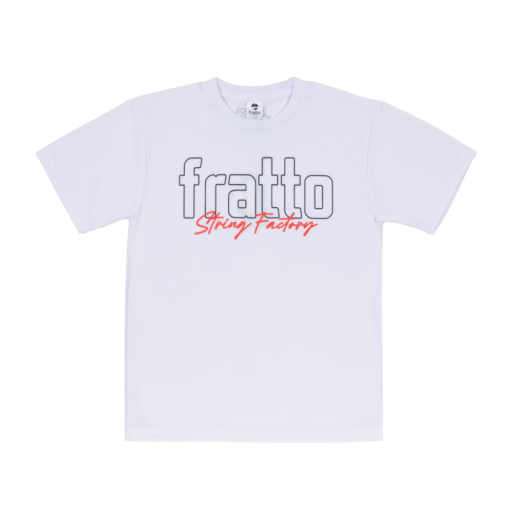 frattoオリジナル　　サインTシャツ　ホワイト