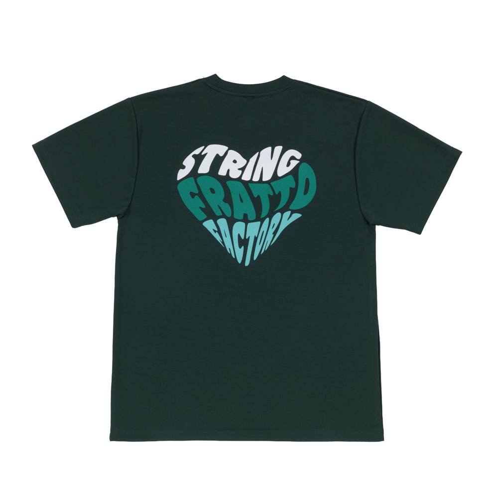 frattoオリジナル　　Tシャツ　ハート　グリーン