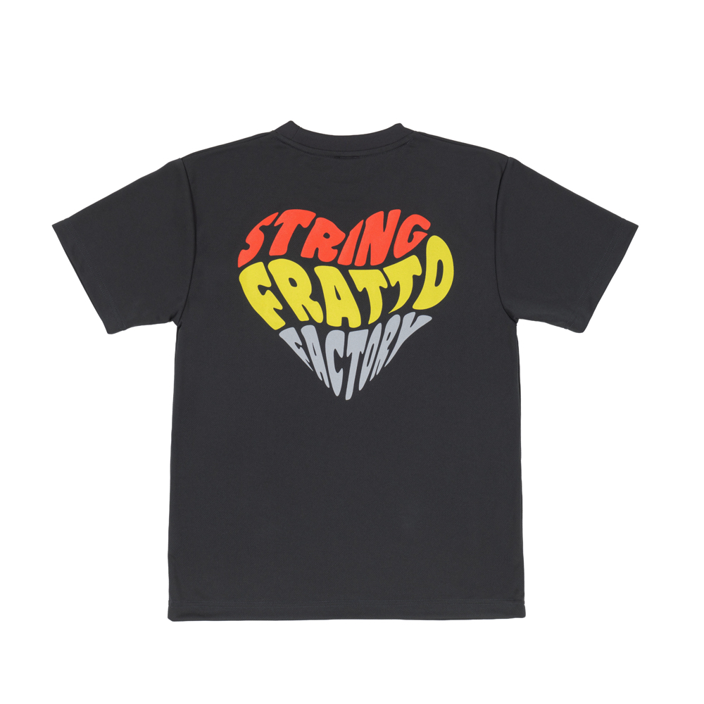 frattoオリジナル　　Tシャツ　ハート　ダークグレー