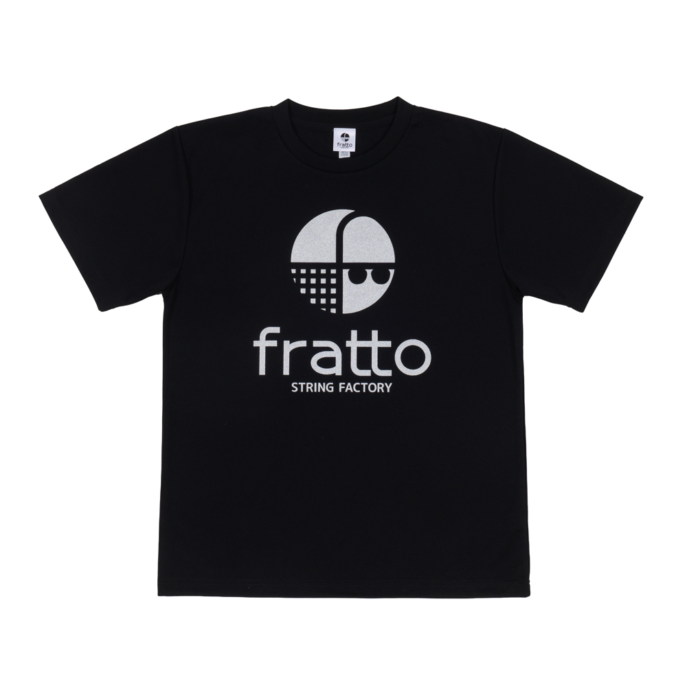 frattoオリジナル　　Tシャツ　マーク　　ブラック×シルバー