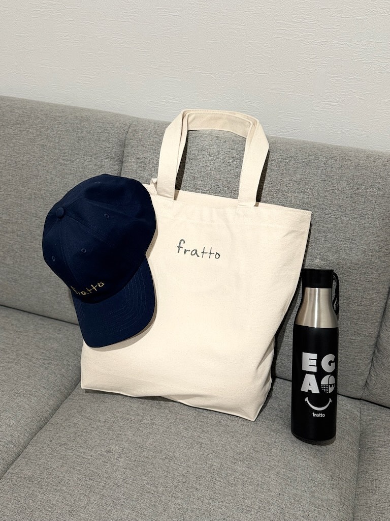 frattoオリジナル キャンバストート アイボリー
