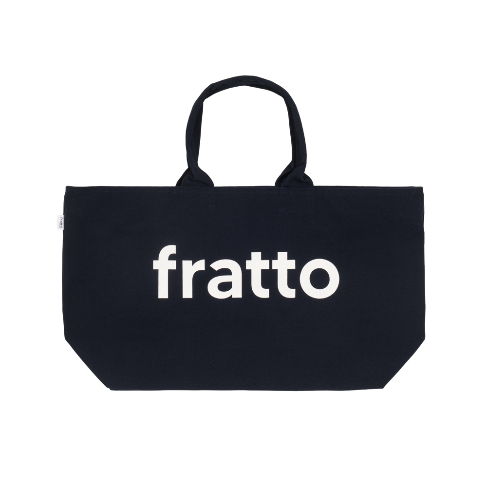 frattoオリジナル ファスナートート ネイビー