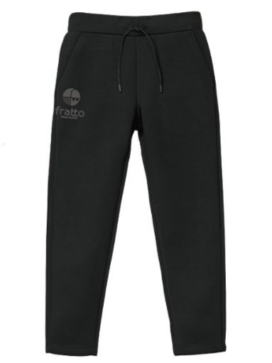 2025Ver.   frattoオリジナル 　 ライトダンボールニットパンツ　　　ブラック×ダークグレー