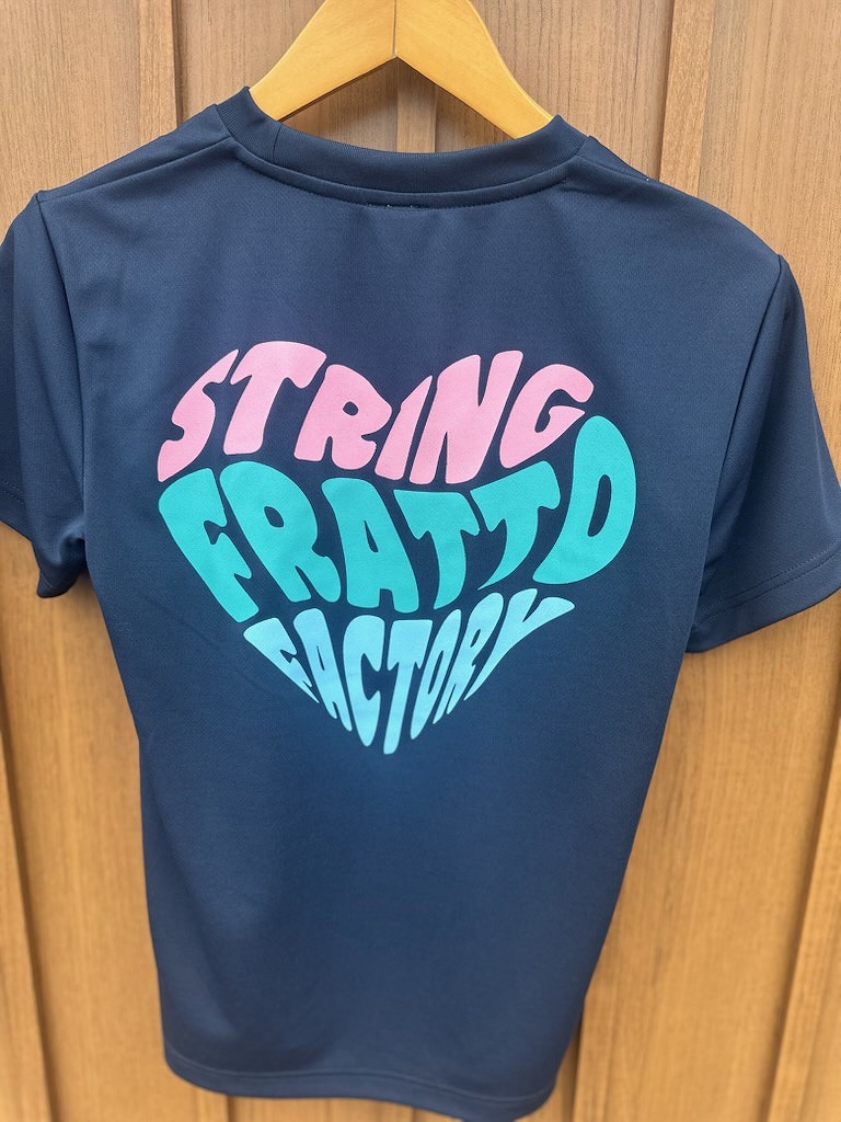 frattoオリジナル　　Tシャツ　ハート　ネイビー