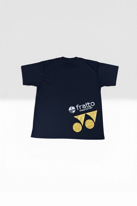 fratto / YONEX frattoロゴ入り ALL JAPAN Tシャツ 2026.Ver ブラック