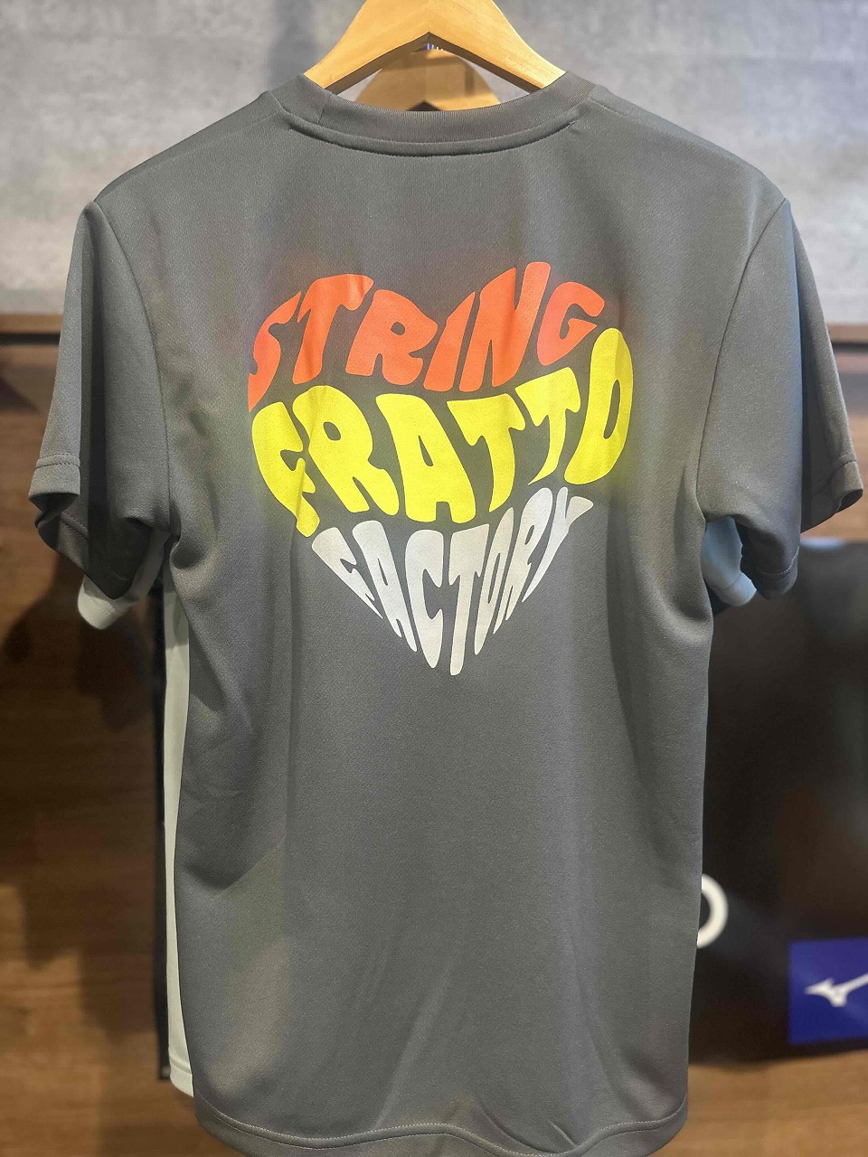 frattoオリジナル　　Tシャツ　ハート　ダークグレー