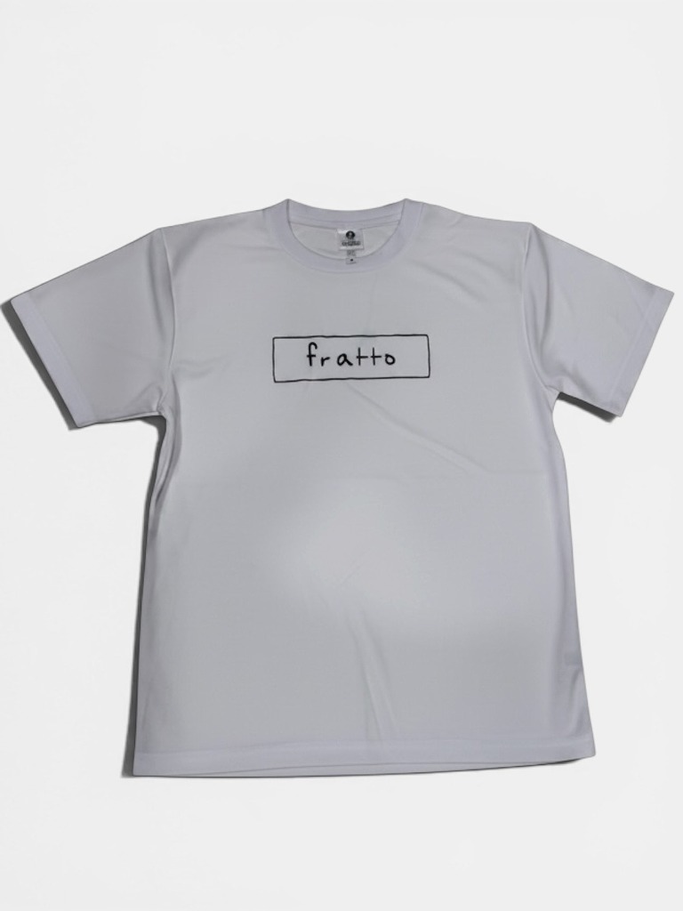 frattoオリジナル　シンプルロゴ　Ｔシャツ　ホワイト