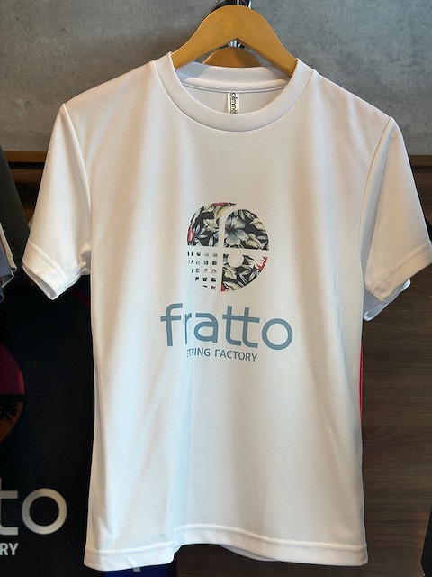 frattoオリジナル　　マークTシャツ　（ボタニカル）ホワイト