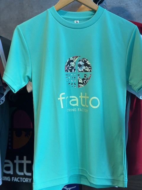 frattoオリジナル　　マークTシャツ　（ボタニカル）エメラルドグリーン