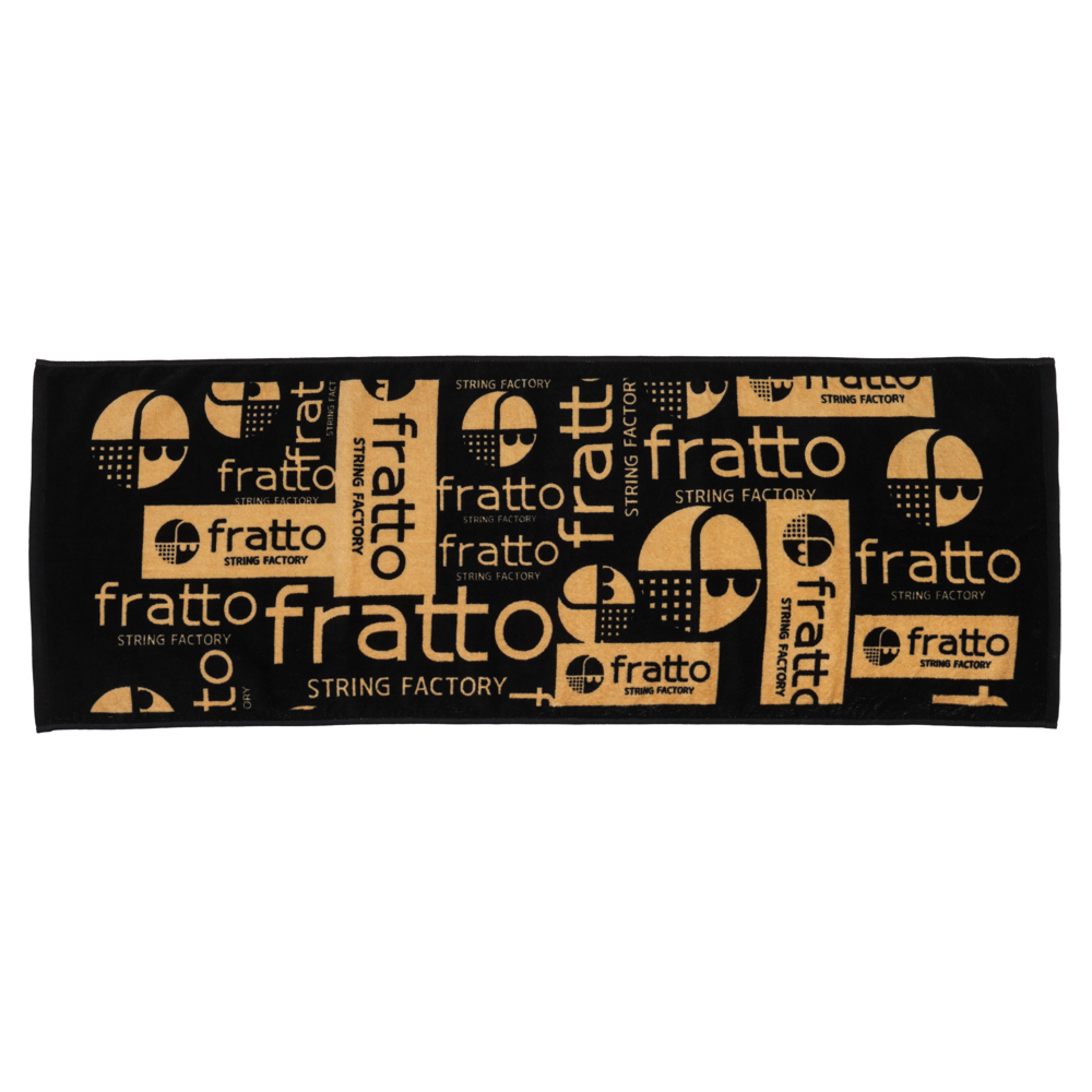frattoオリジナル　 　スポーツタオル　　　プレミアム柄　キャメル