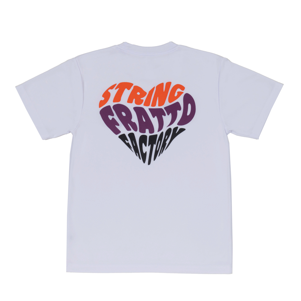 frattoオリジナル　　Tシャツ　ハート　ホワイト
