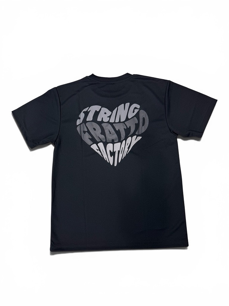frattoオリジナル　　Tシャツ　ハート　《BLACK EDITION》