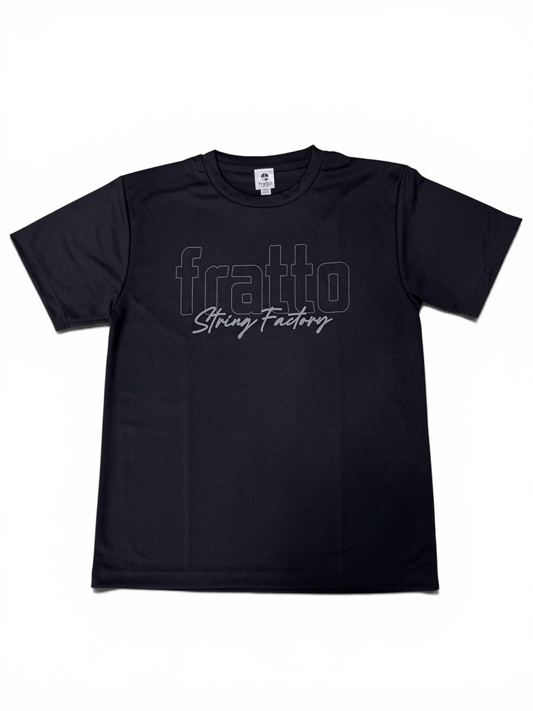frattoオリジナル　　サインTシャツ　《BLACK EDITION》