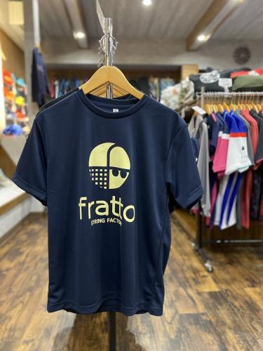 frattoオリジナル　　Tシャツ　マーク　　ネイビーxクリーム