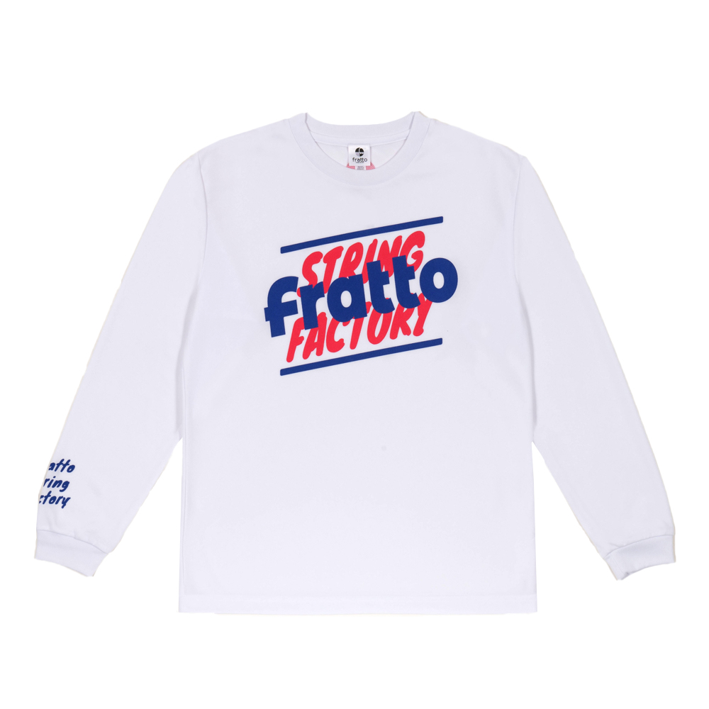 frattoオリジナル　　ロングTシャツ　　　POP in　　　ホワイト