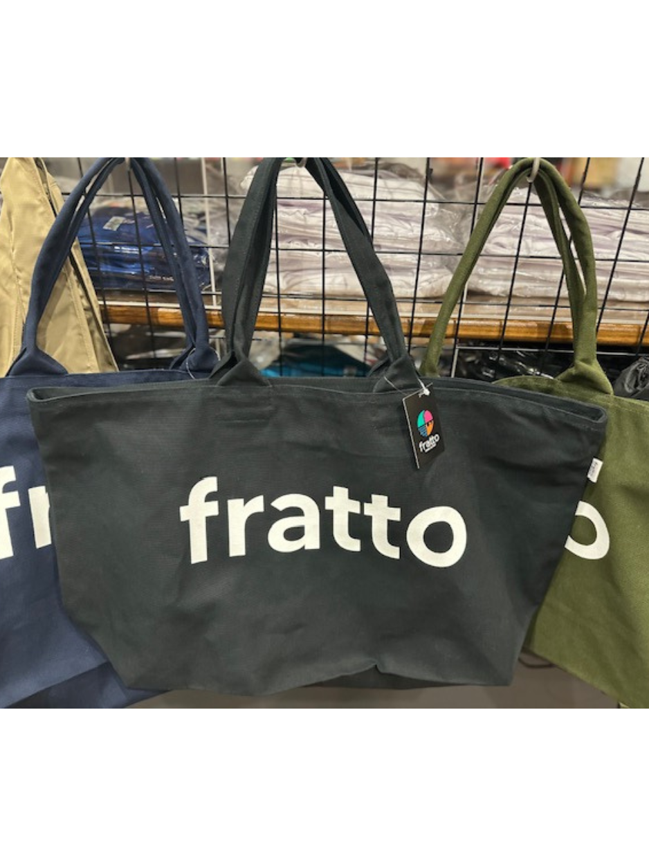 frattoオリジナル ファスナートート ブラック