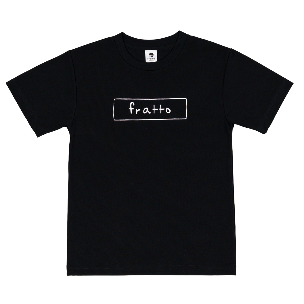 frattoオリジナル　シンプルロゴ　Ｔシャツ　ブラック