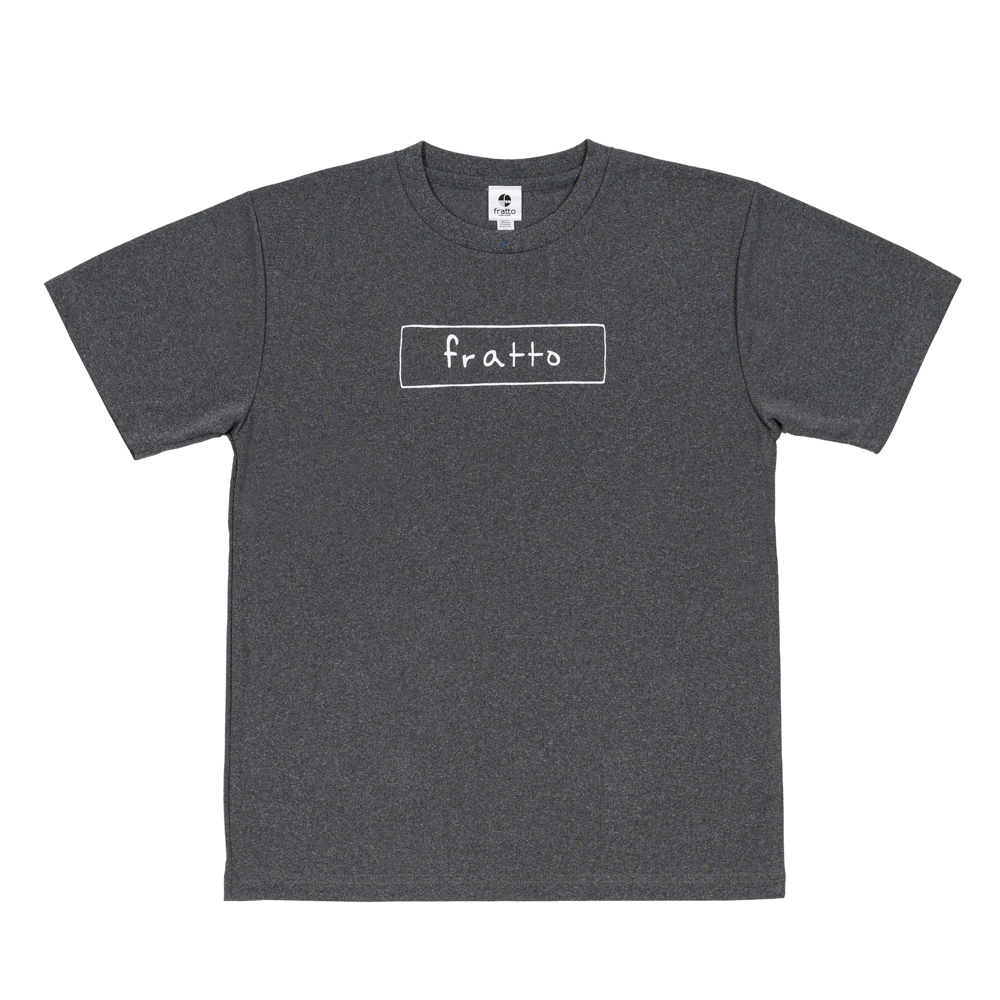 frattoオリジナル　シンプルロゴ　Ｔシャツ　グレー杢