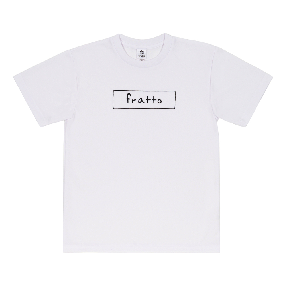 frattoオリジナル　シンプルロゴ　Ｔシャツ　ホワイト