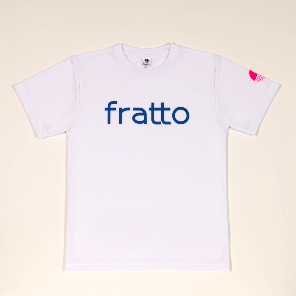 frattoオリジナル　　3色Tシャツ　半袖　　ホワイト