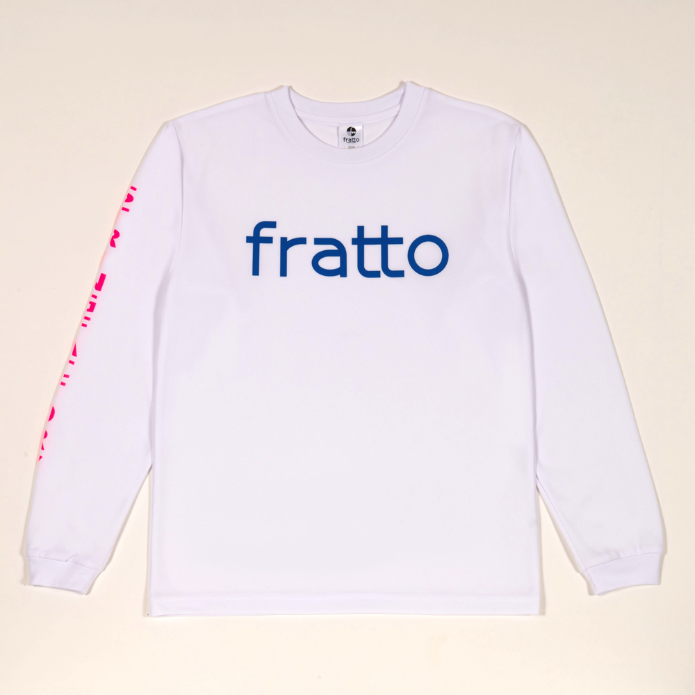 frattoオリジナル　　3色ロングTシャツ　　ホワイト