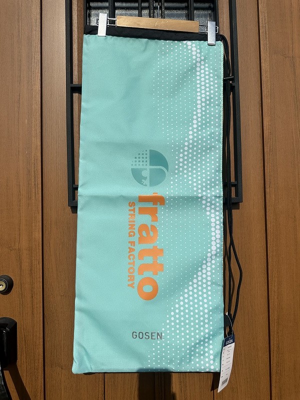 GOSEN x fratto 　ラケットケース　ミントｘオレンジ　※数量限定